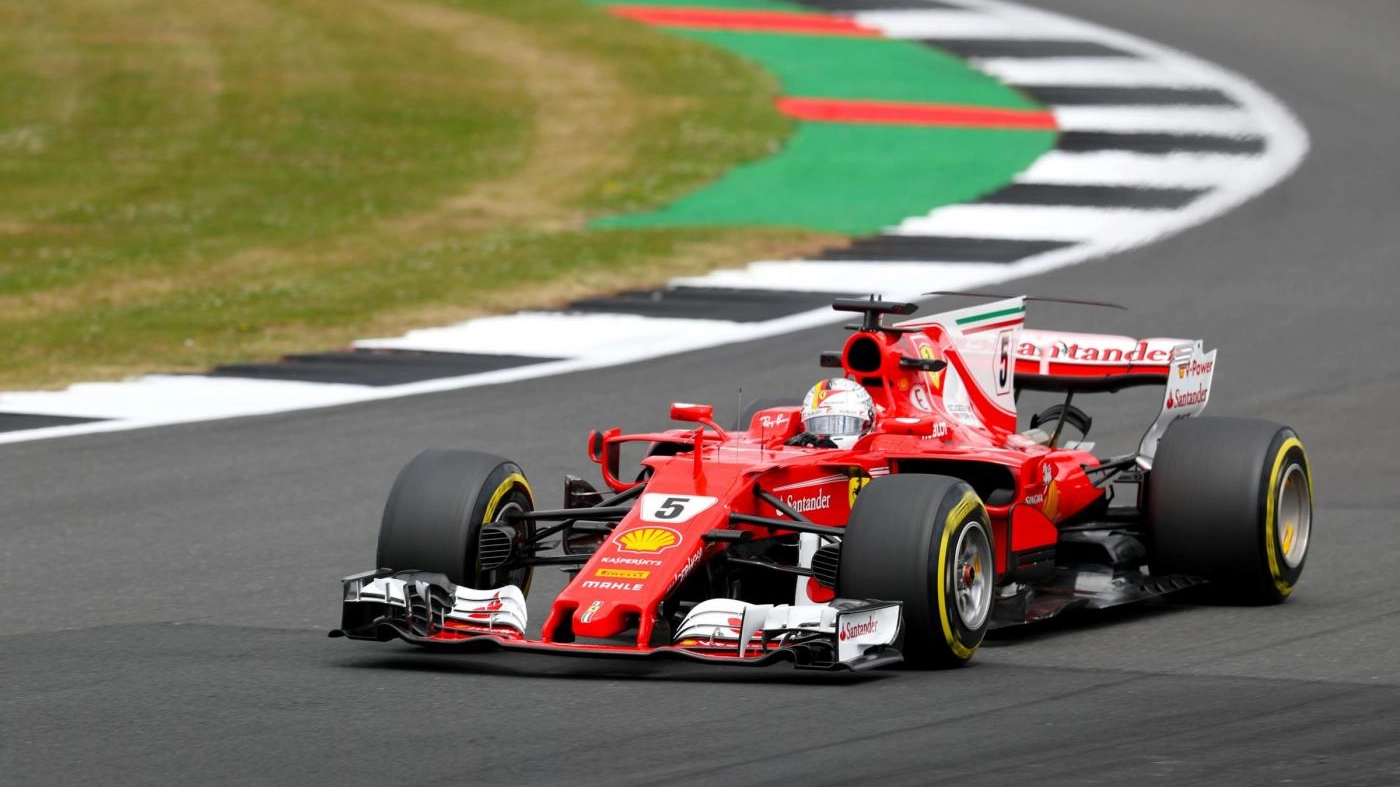 La Ferrari di Vettel 