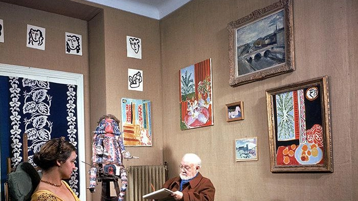 Dmitri Kessel (1950), Matisse disegna Carmen Leschennes, per lui Katia