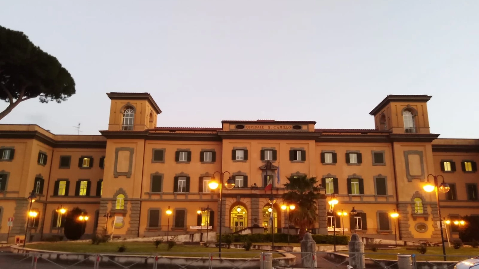 Ospedale san Camillo a Roma (immagini d'archivio)
