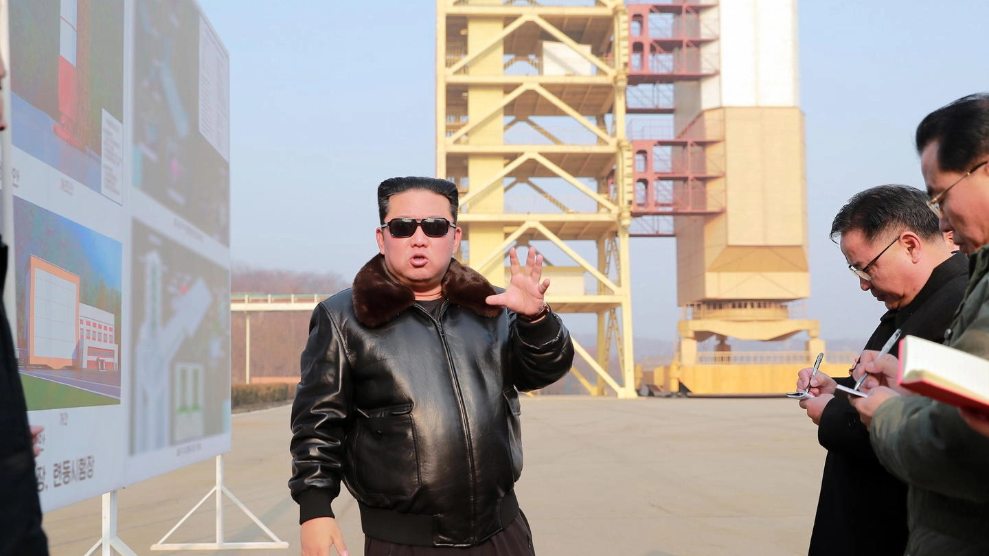 Il leader della Corea del Nord Kim Jong-Un (Ansa)