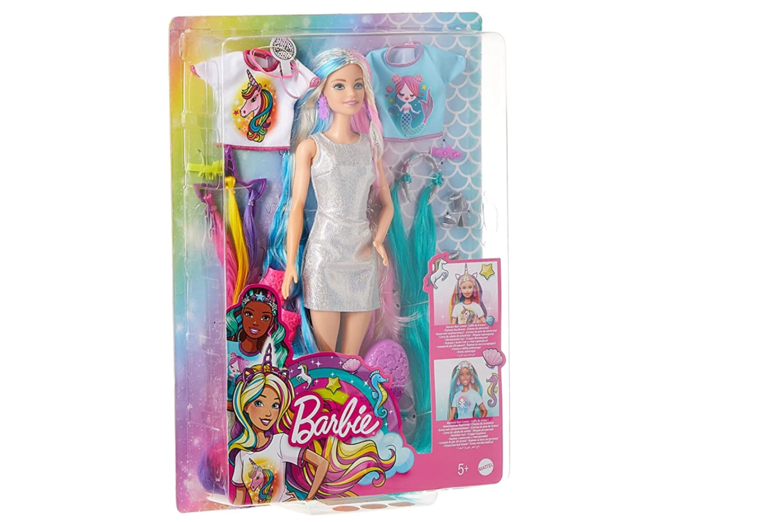 Bambola Barbie Capelli Fantasia