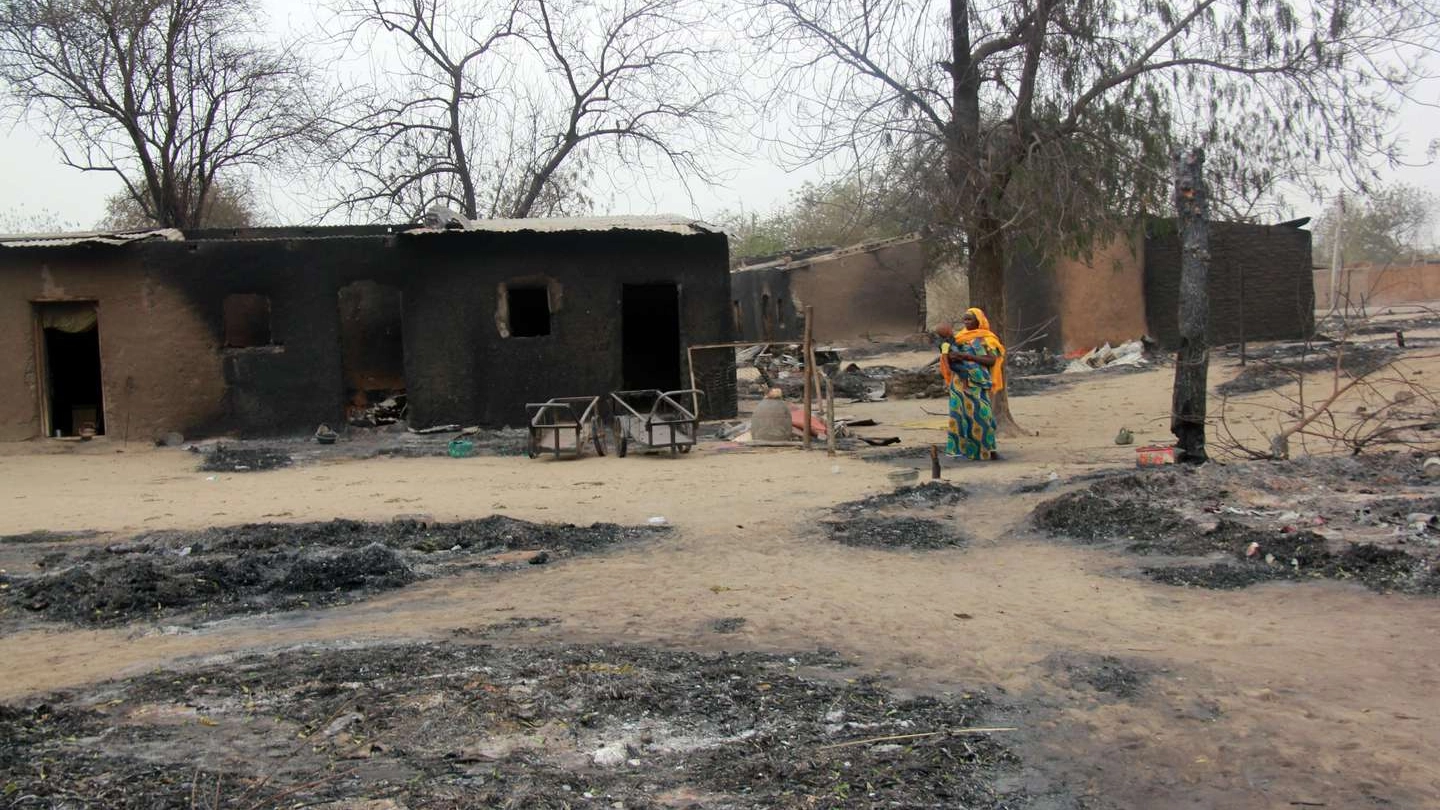 Scenari di guerra in Nigeria (Afp)