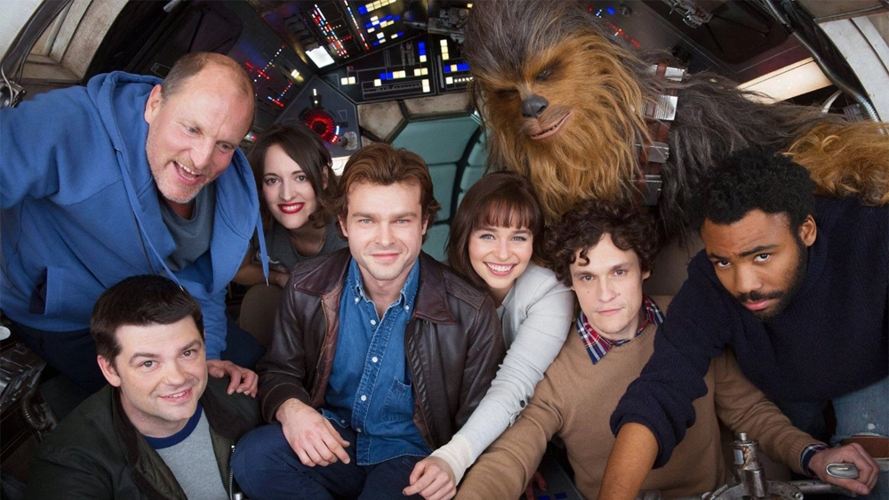 Il cast del film su Han Solo – Foto: Lucasfilm/Disney