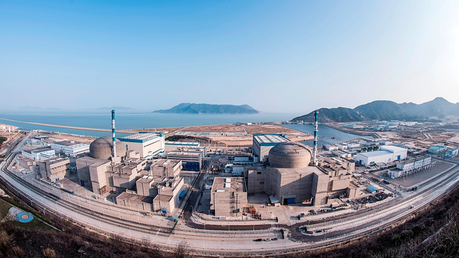 La centrale nucleare di Taishan in una foto di Wikimedia 