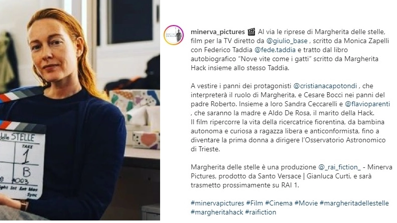 Cristiana Capotondi protagonista del film Margherita delle stelle