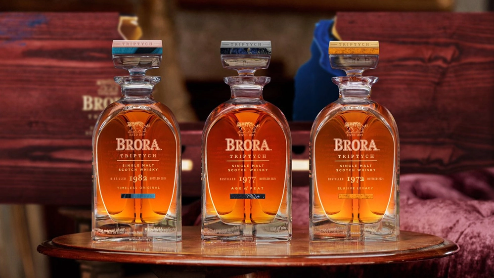 La collezione Triptych che celebra la distilleria Brora