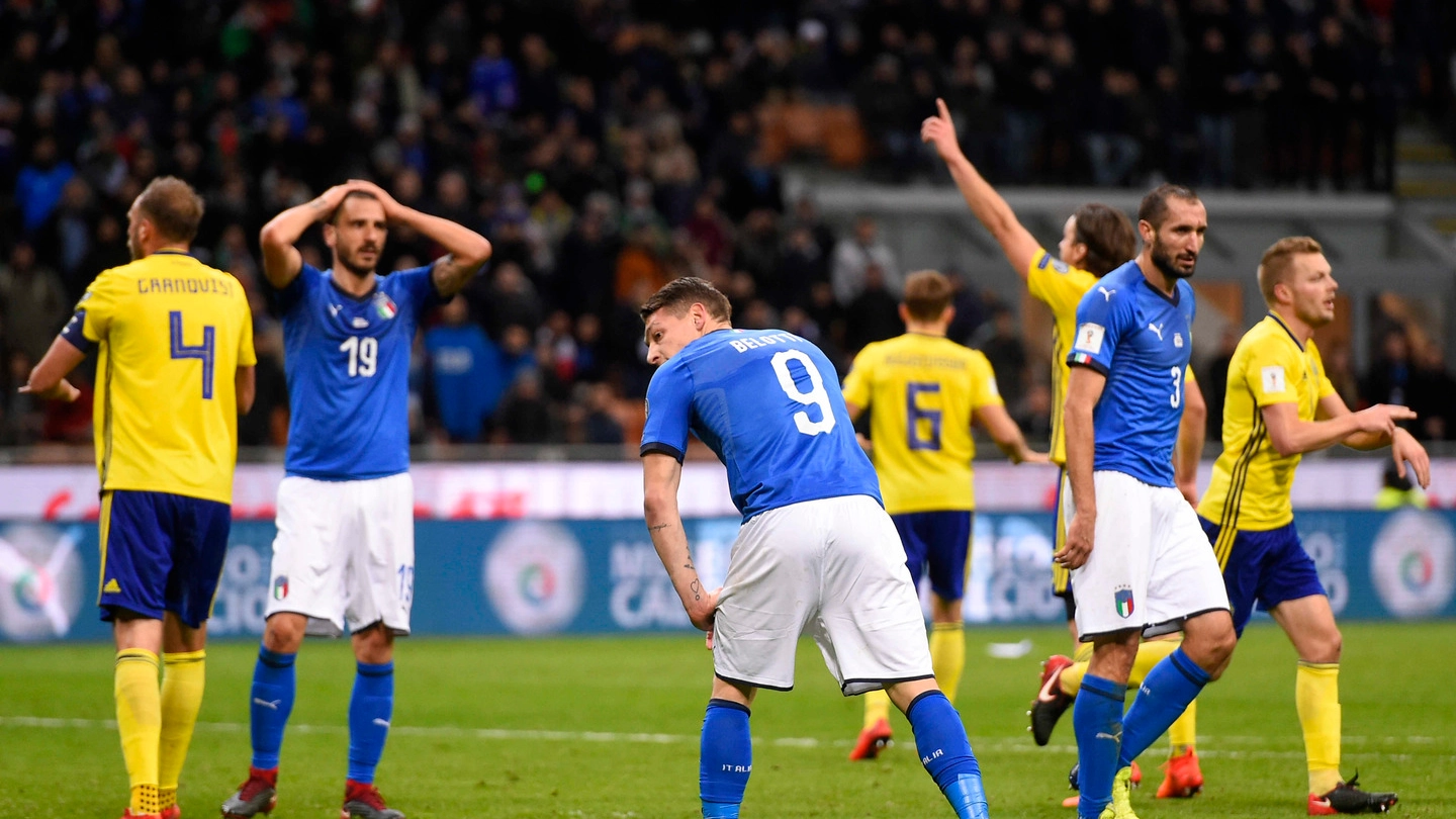 Italia-Svezia 0-0, azzurri fuori dai mondiali (Lapresse)