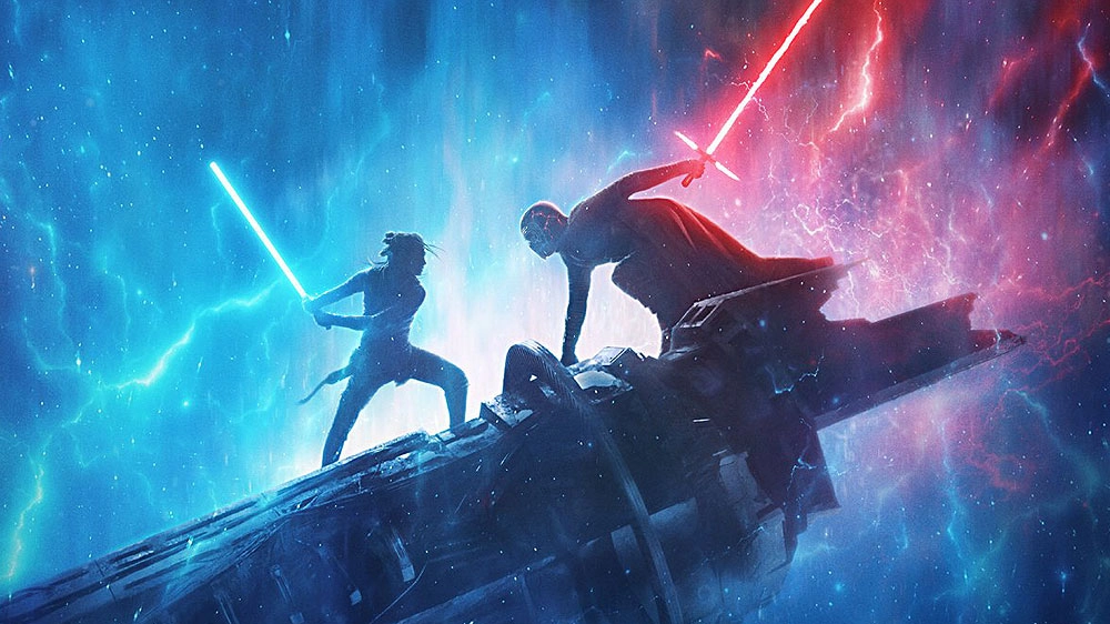 Dettaglio del poster del film 'Star Wars - L'ascesa di Skywalker' - Foto: Lucasfilm