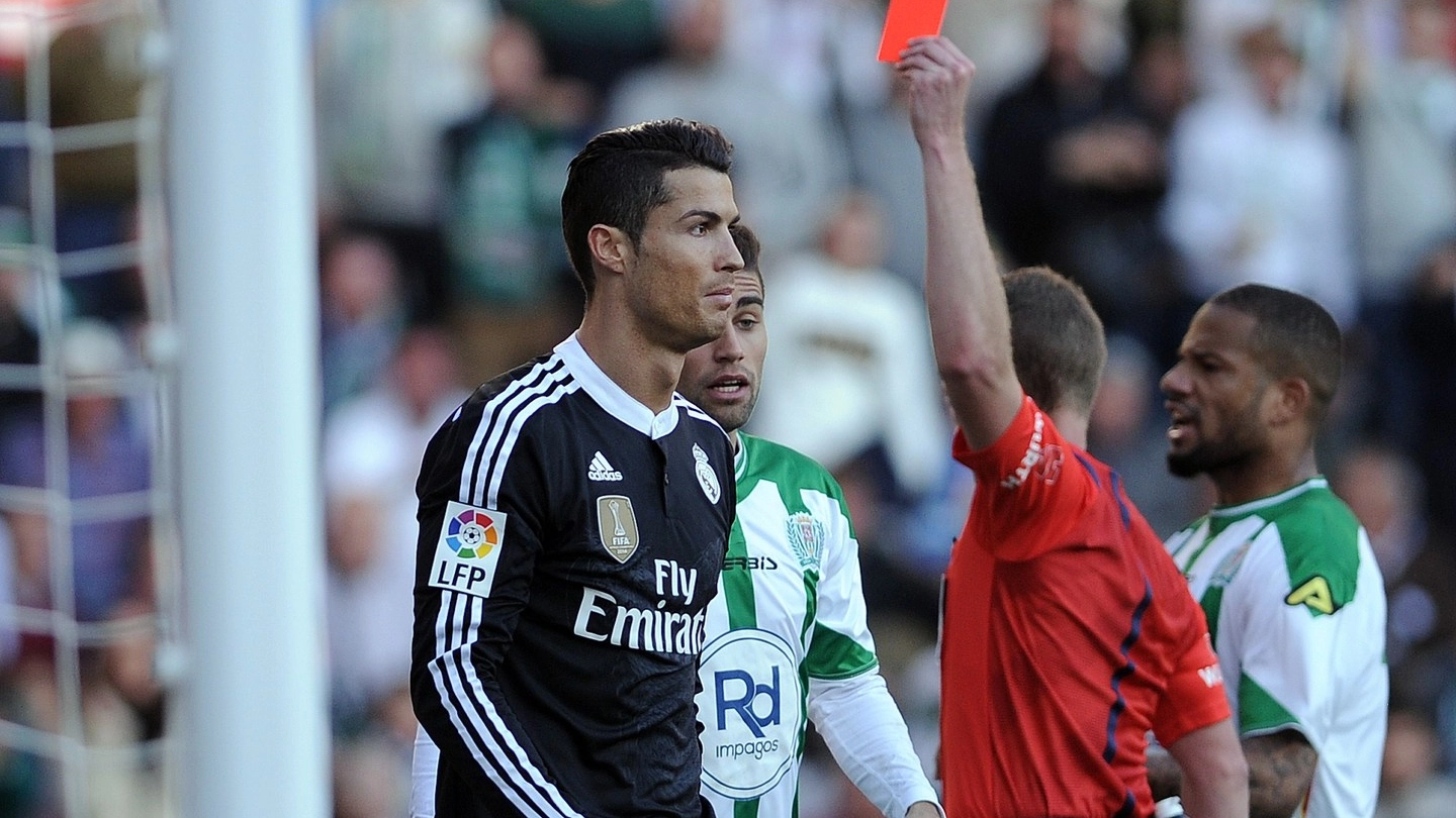 Ronaldo espulso a Cordoba (Afp)
