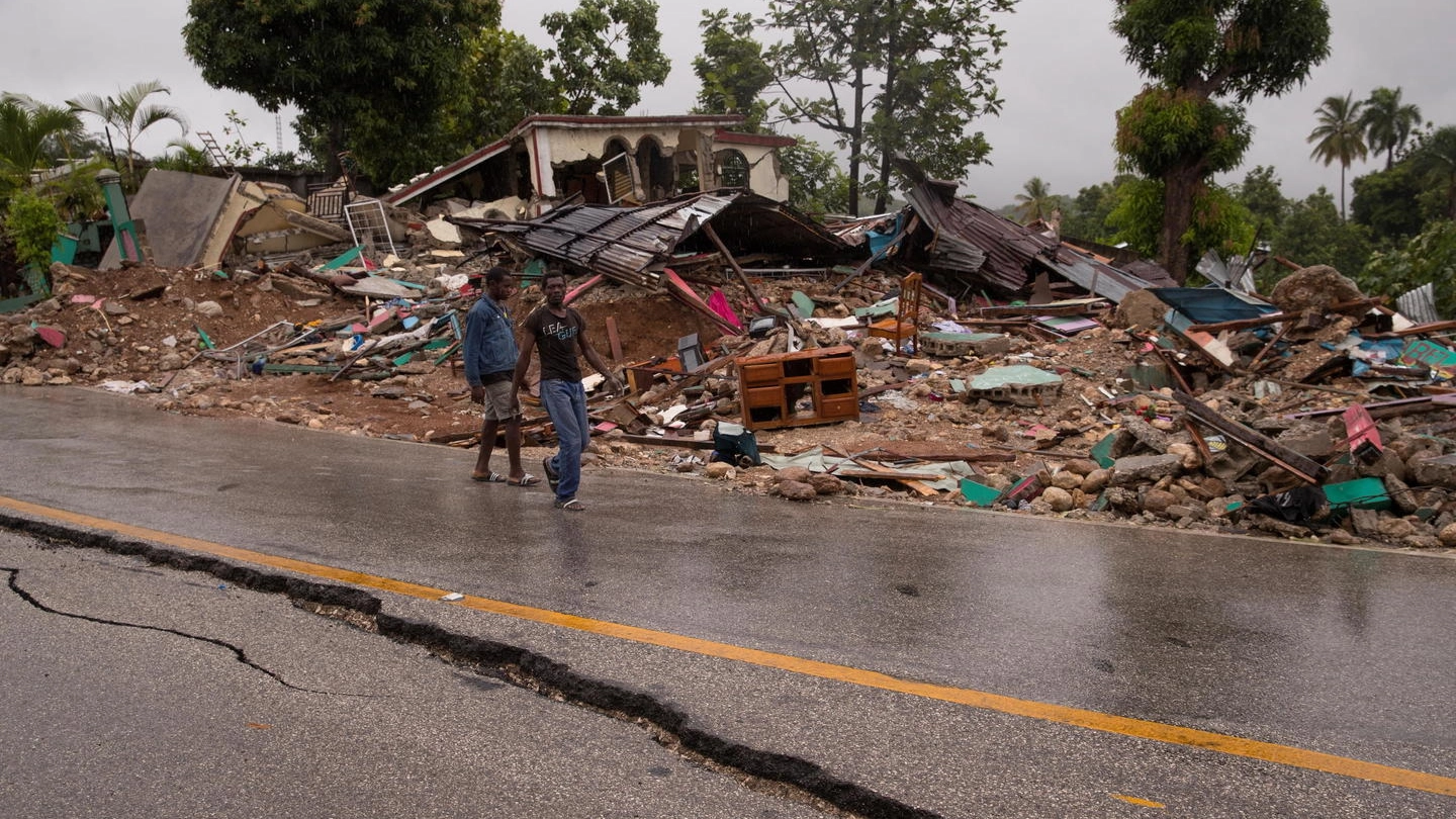 Distruzione ad Haiti dopo il terremoto (Ansa)