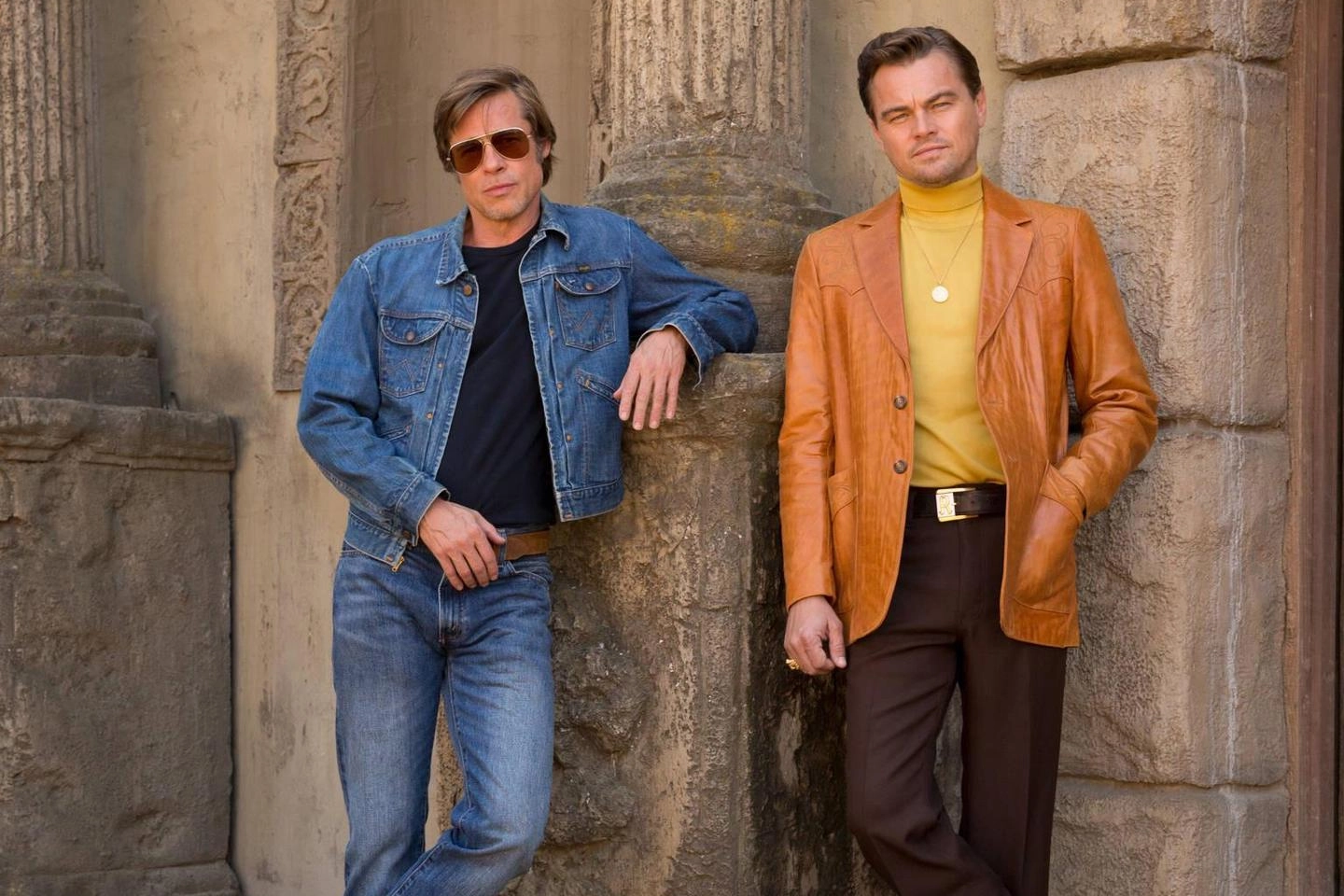 'C'era una volta a Hollywood' con Brad Pitt e Leonardo DiCaprio (Ansa)