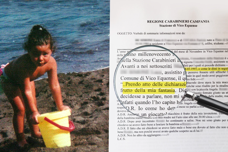 Angela Celentano è scomparsa il 10 agosto 1996 da Vico Equense (Napoli)