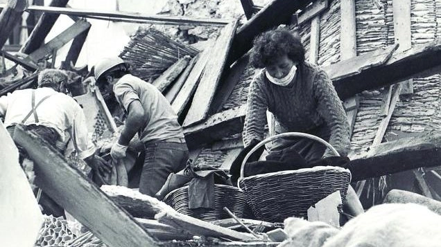 Il terremoto del '76 in Friuli