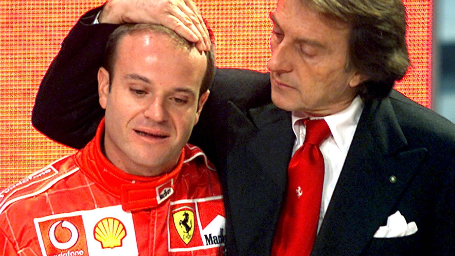 Rubens Barrichello e Luca Cordero di Montezemolo