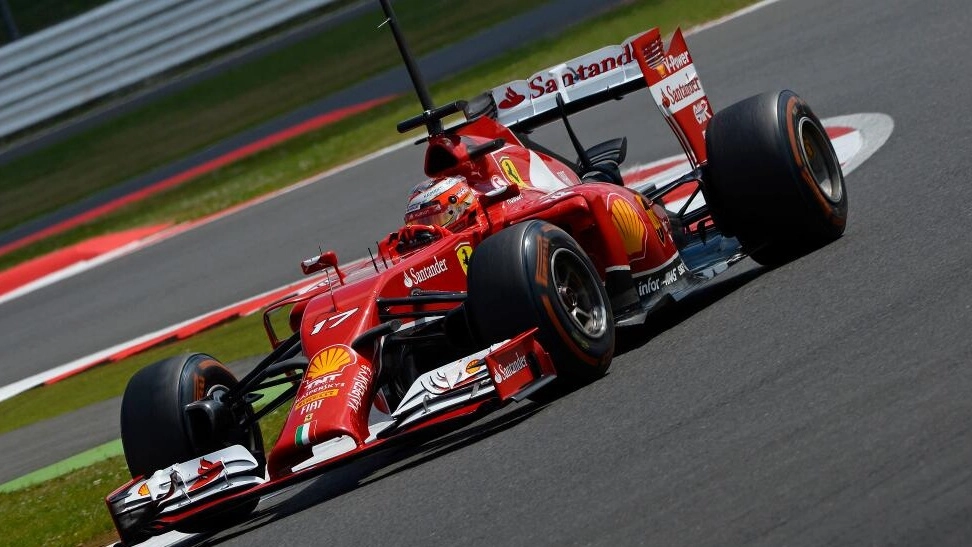 Jules Bianchi al volante della Ferrari (Foto Twitter)