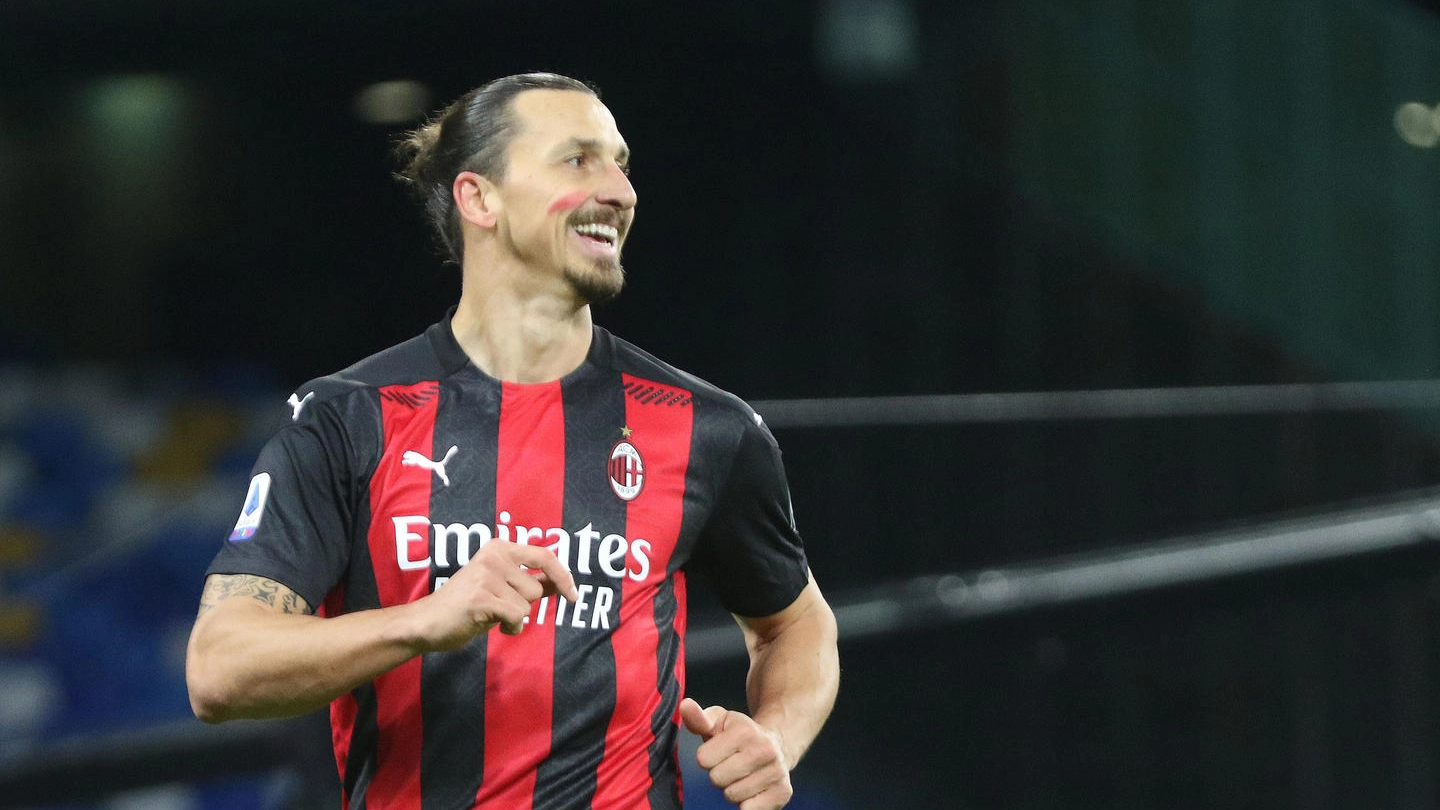 Zlatan Ibrahimovic: doppietta contro il Napoli (Ansa)