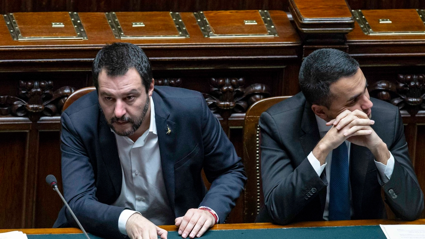 Salvini e Di Maio (ImagoE)