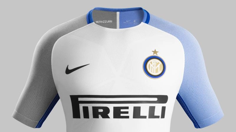 La nuova maglia da trasferta dell'Inter