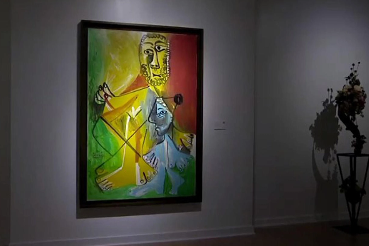 Una delle 11 opere di Pablo Picasso (Ansa)