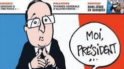 Una copertina del giornale satirico Charlie Hebdo (Ansa)