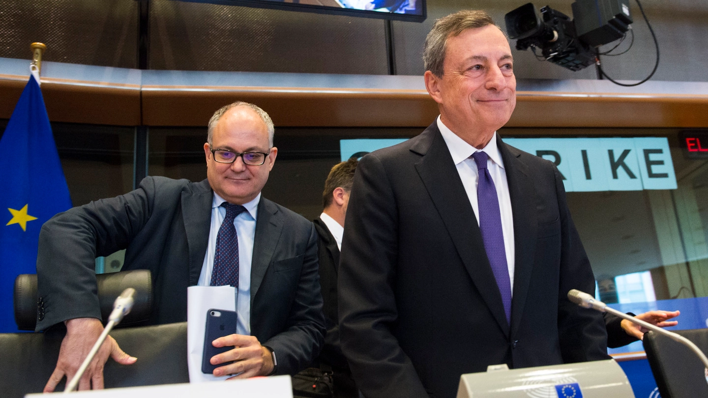 Il presidente della Bce Mario Draghi (Imagoeconomia)
