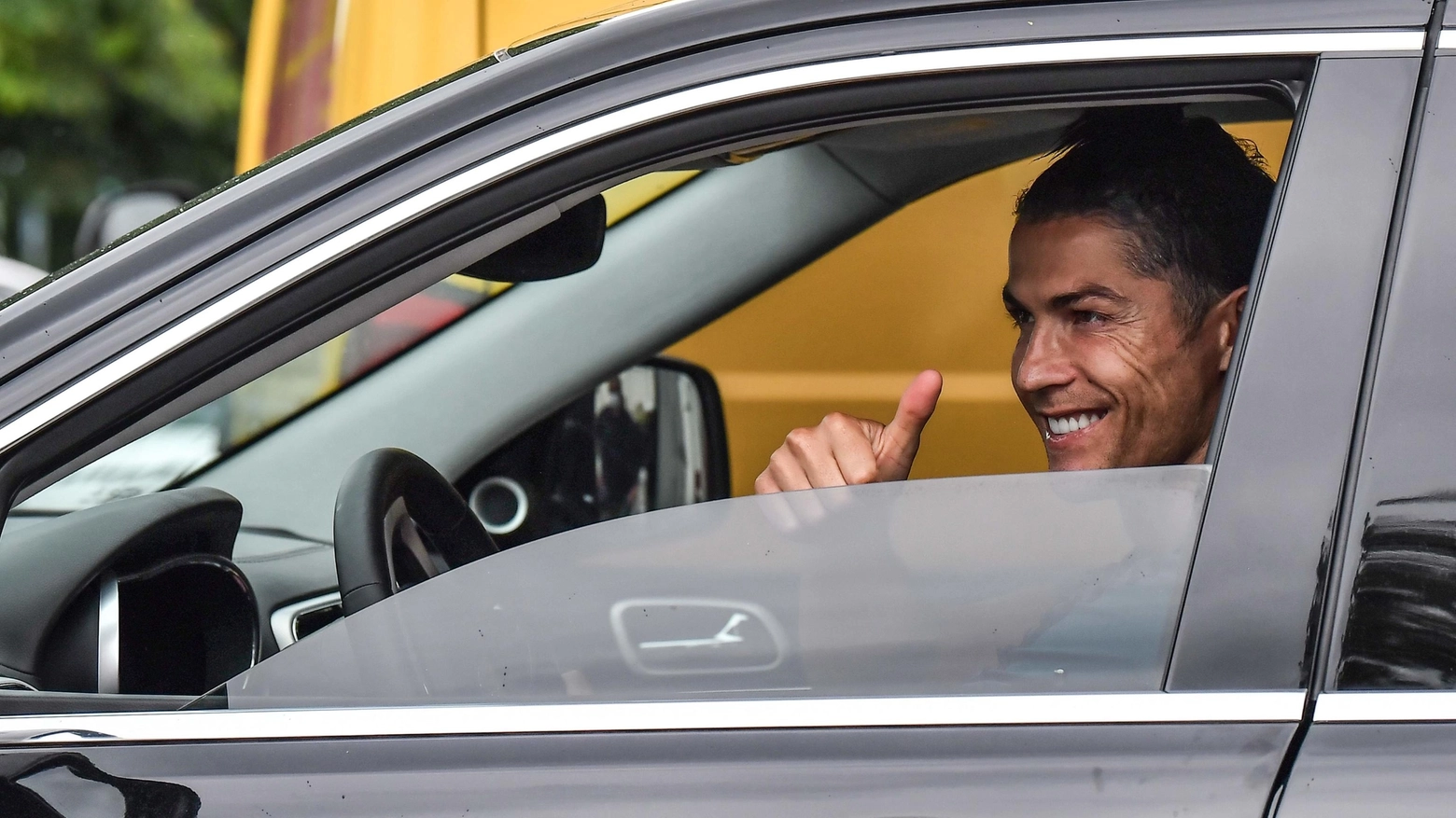 Un sorridente Cristiano Ronaldo