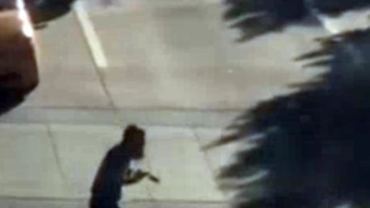 Il fermo immagine di un video NBC New York mostra l'autista killer (Ansa)