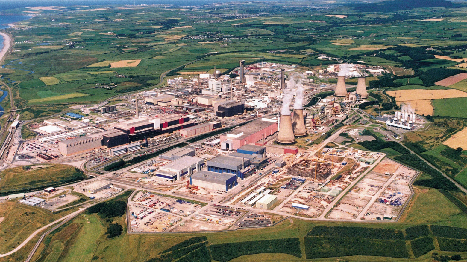 L'impianto di smaltimento nucleare Sellafield nel Nord dell'Inghilterra (Afp)