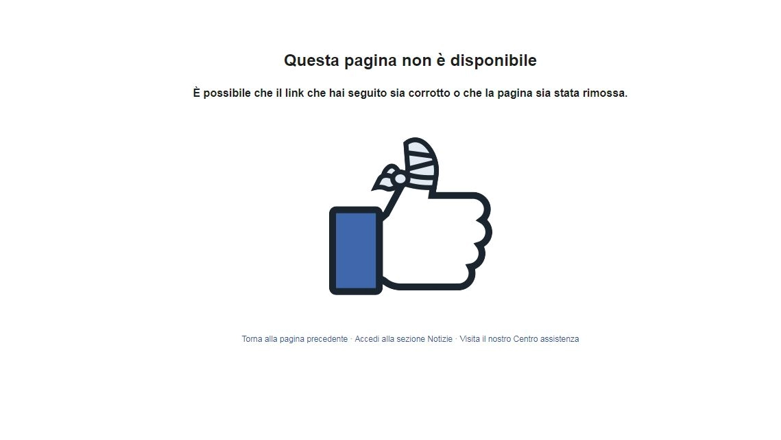 Rimossa la pagina di Casapound Italia, il messaggio di Facebook