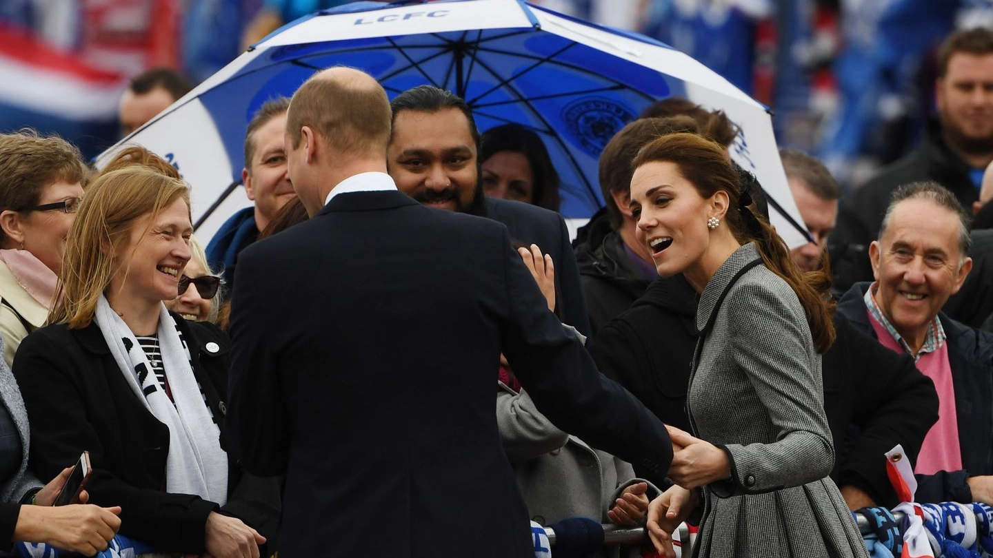 Kate Middleton con il principe William (LaPresse)