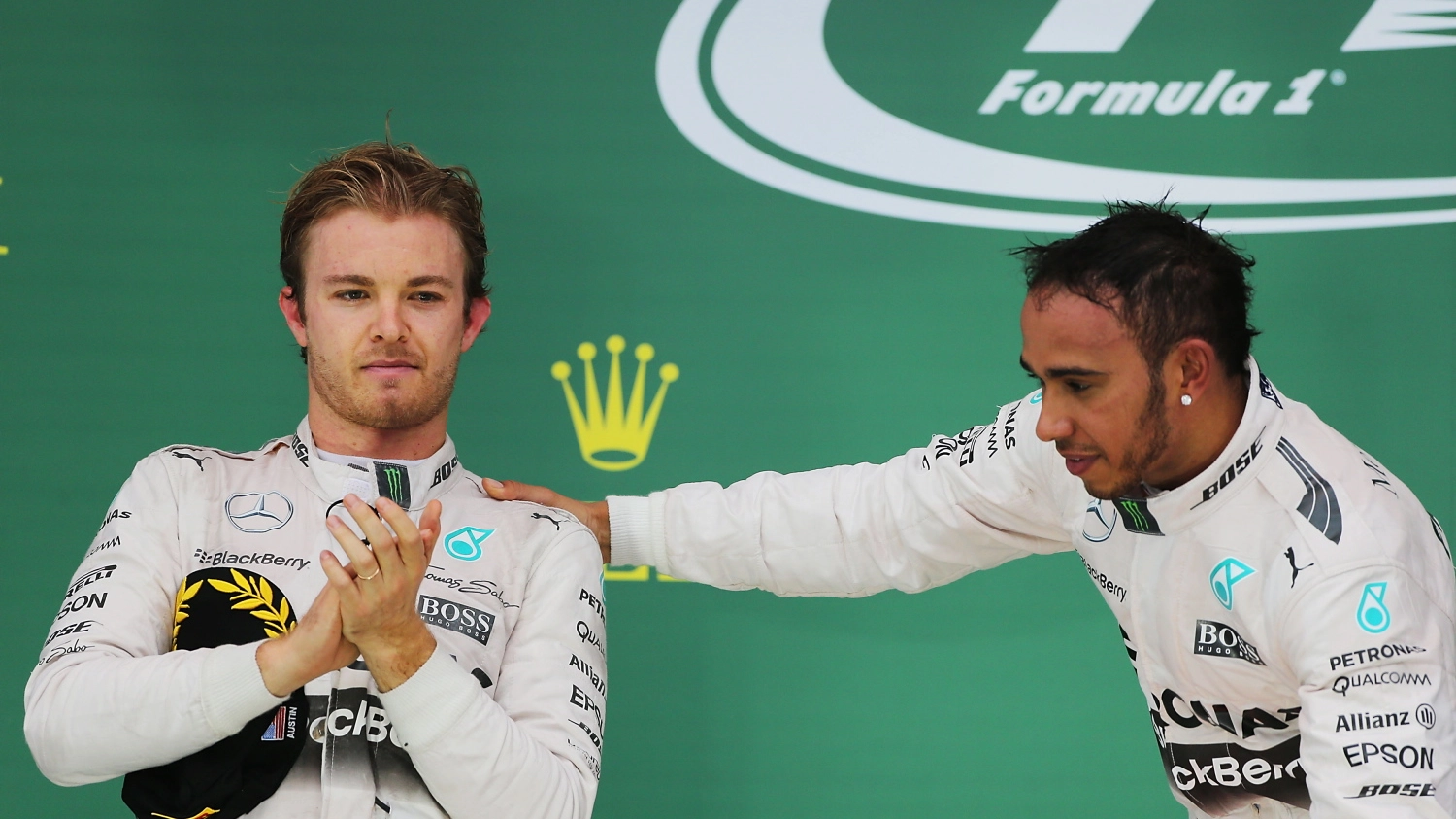 Hamilton e Rosberg (LaPresse)