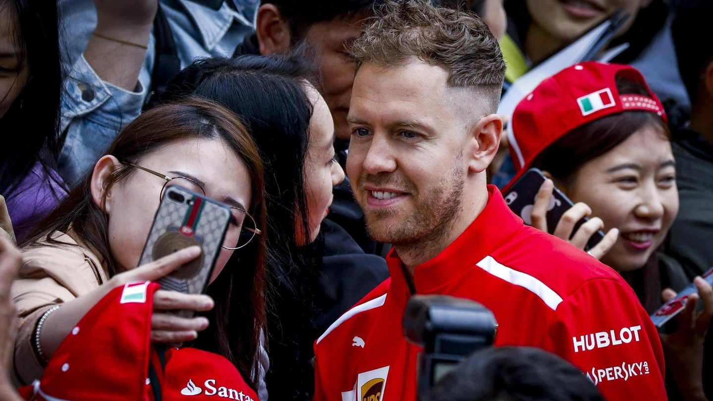 Formula 1 Gp Cina 2018, Sebastian Vettel (Ansa)