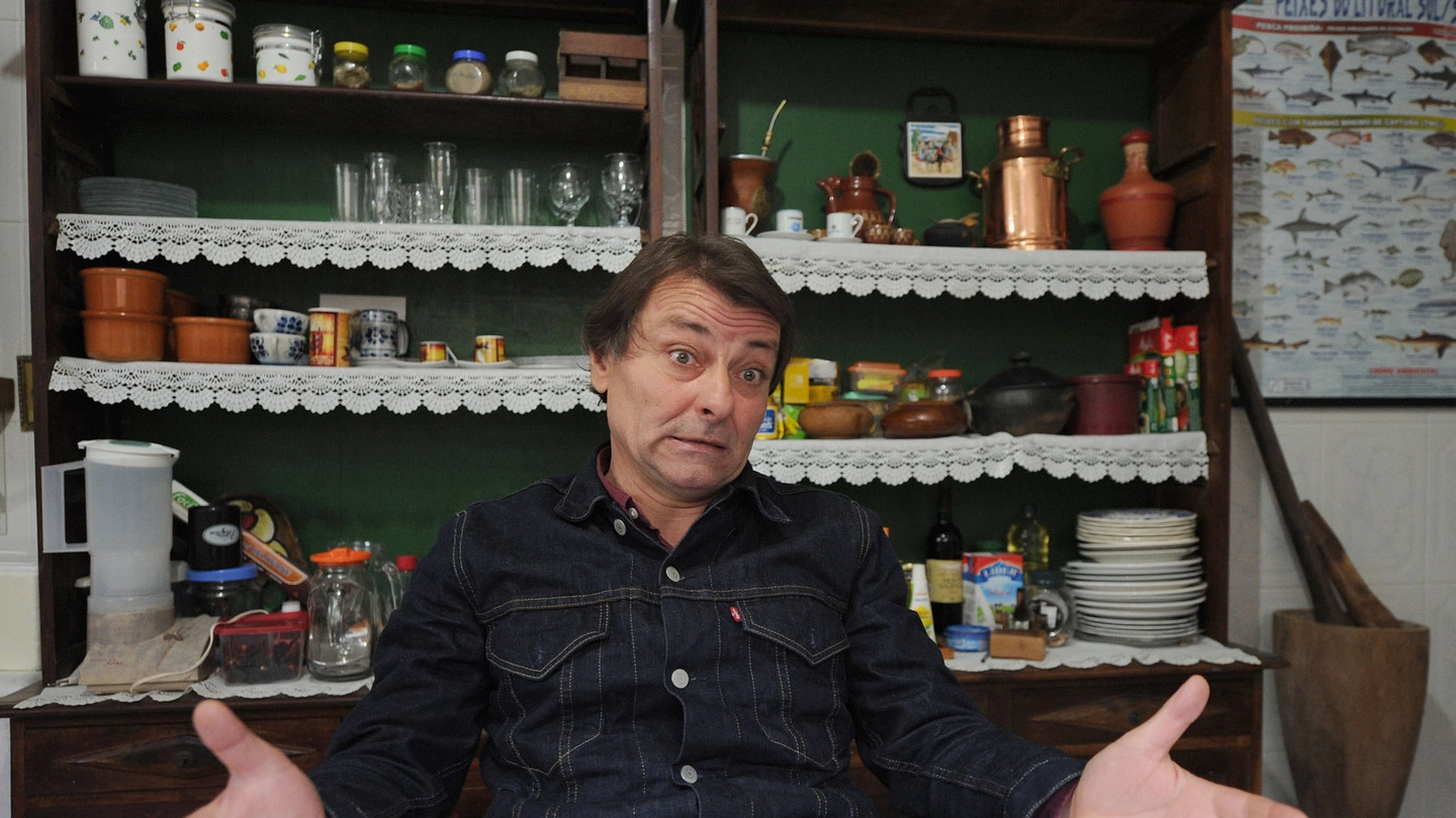 Cesare Battisti in un'intervista all'Ansa nel 2011