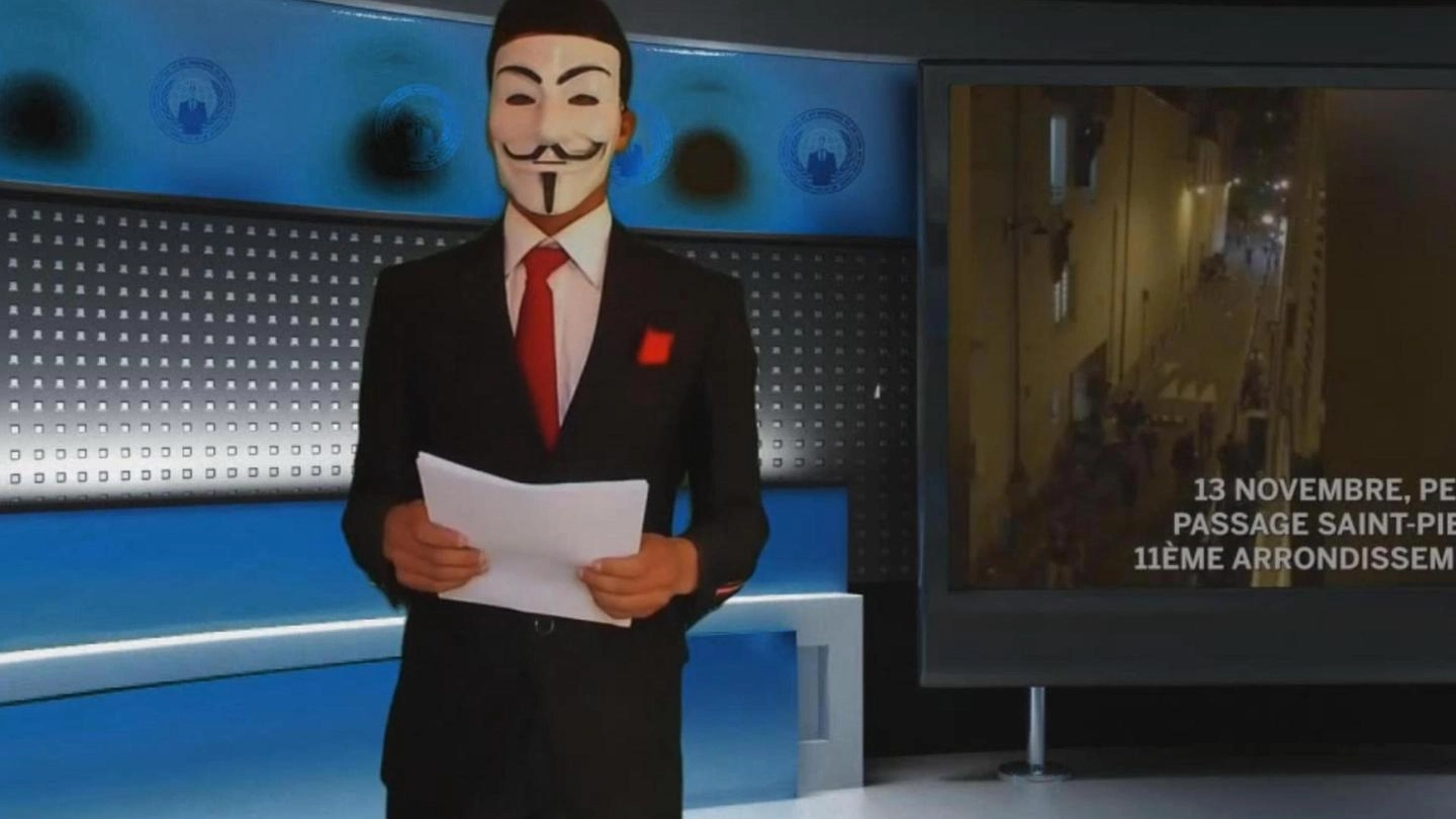 Il messaggio di Anonymous dopo i fatti di Parigi