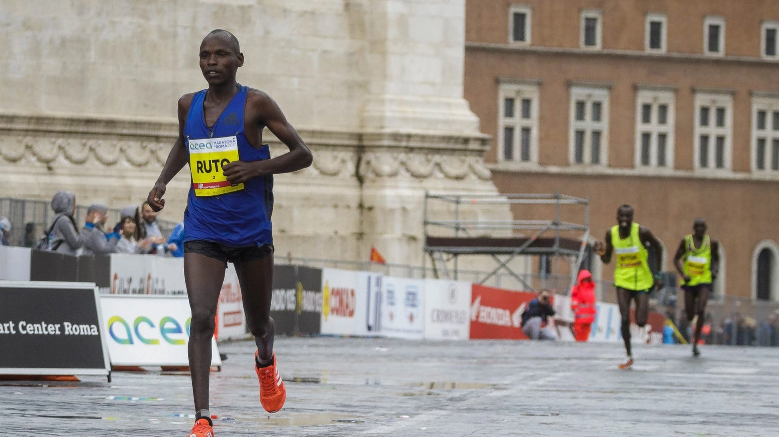 Una immagine della mezza maratona di Trieste