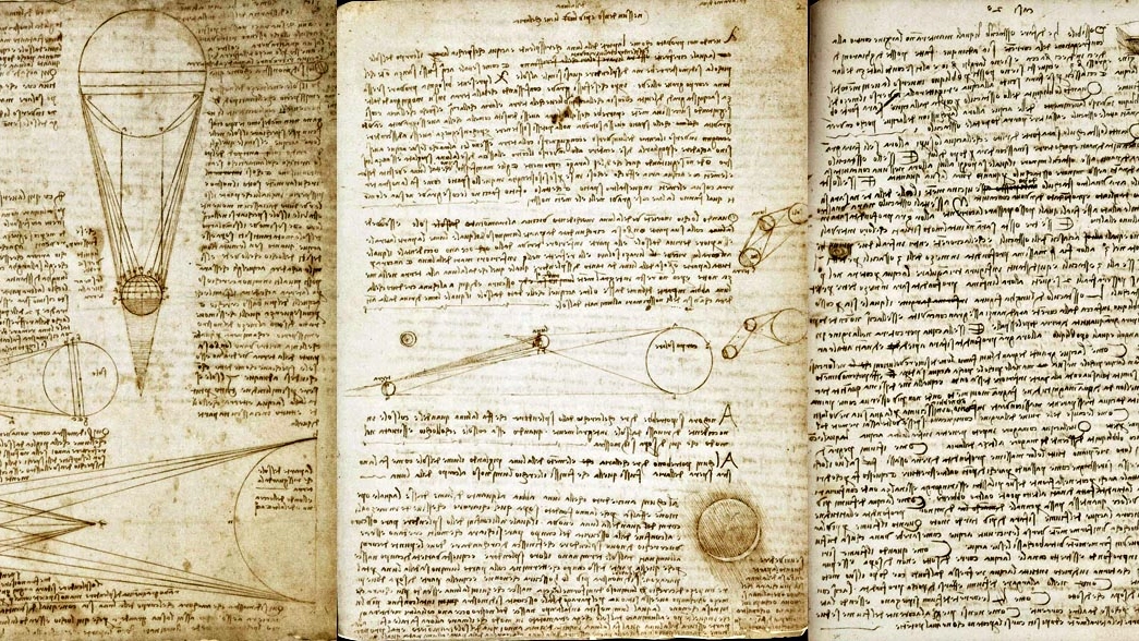 Il Codice Leicester di Leonardo da Vinci, 36 fogli databili tra il 1506 e il 1510