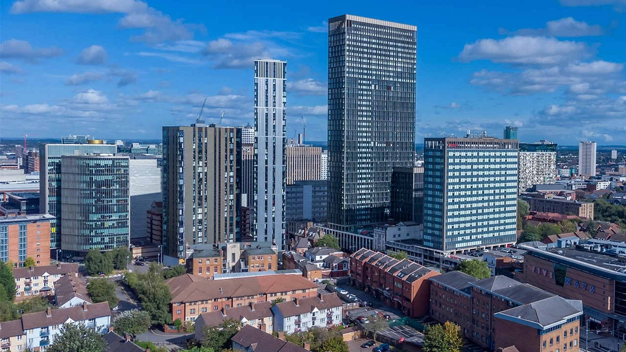 La città di Birmingham (Wikimedia Commons)