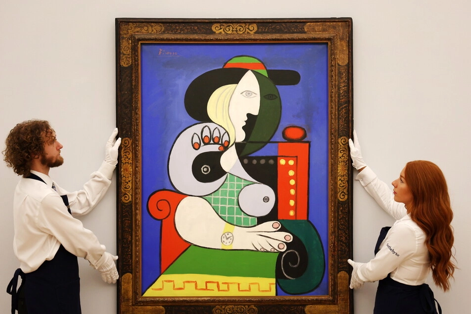'Donna con orologio' di Picasso (1932)