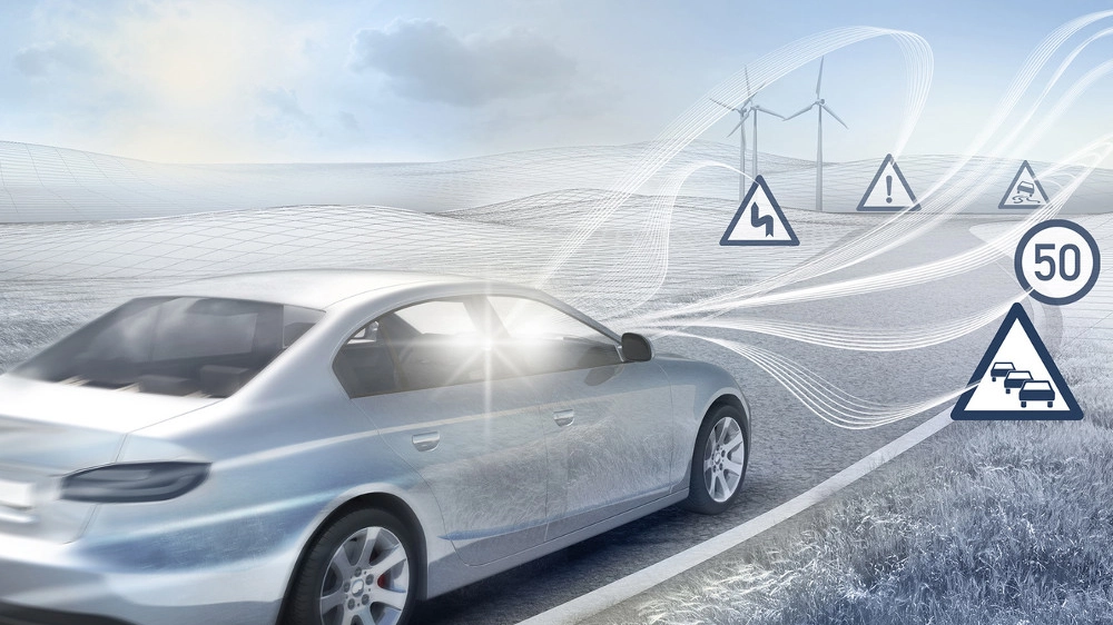 Le auto connesse ridurranno inquinamento e incidenti - (Foto: Bosch)