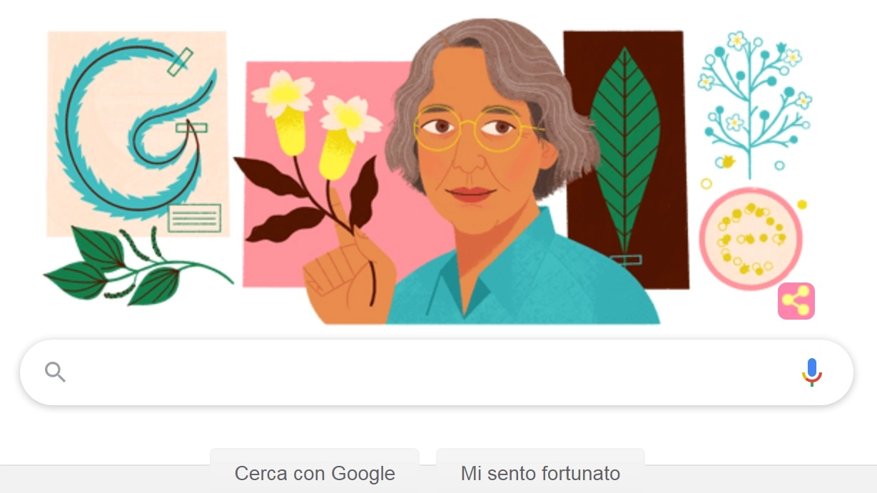 Google dedica un doodle alla botanica Ynes Mexia