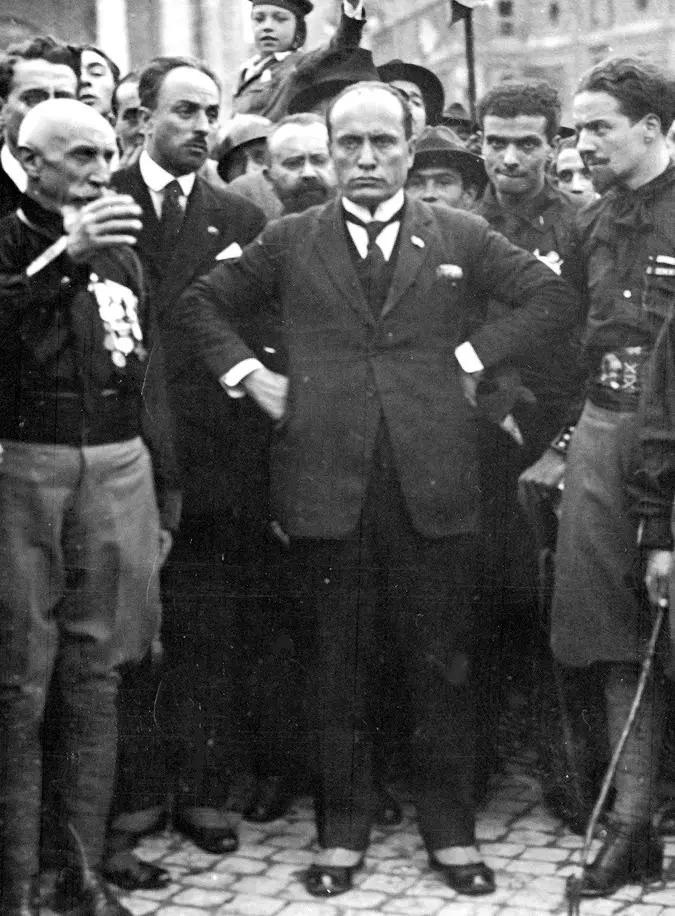 Il Duce e Bombacci, ribelli in camicia nera