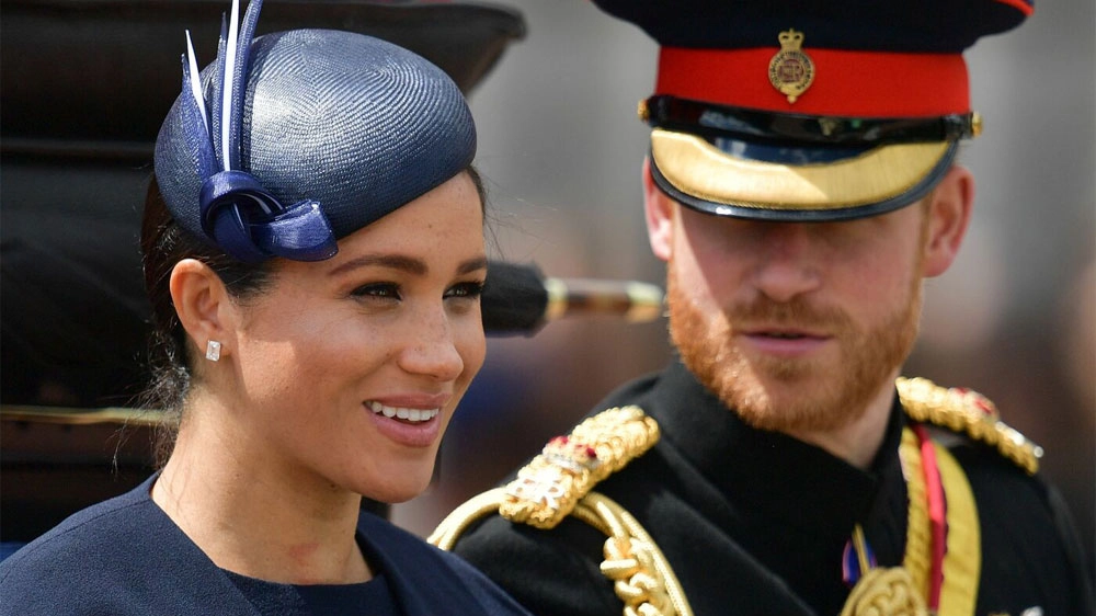 8 giugno 2019: Harry e Meghan alla parata per il compleanno della Regina