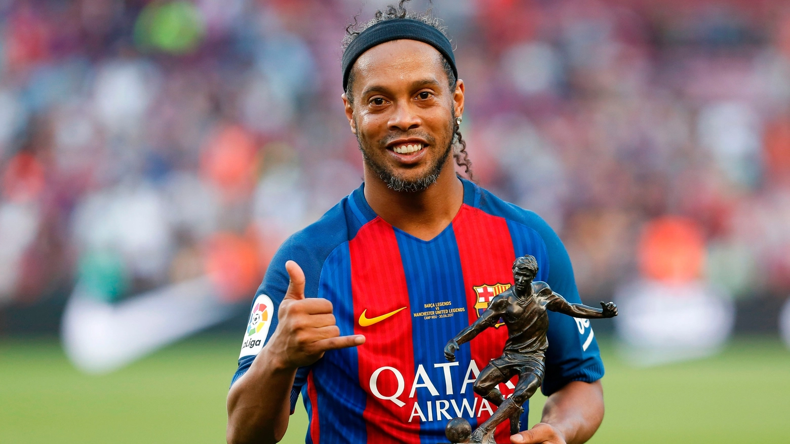 Ronaldinho lascia il calcio (Afp)