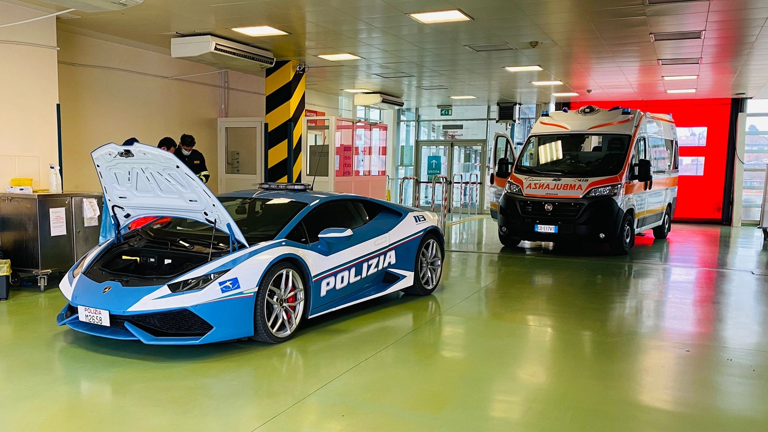 Lamborghini della Polizia di Stato 