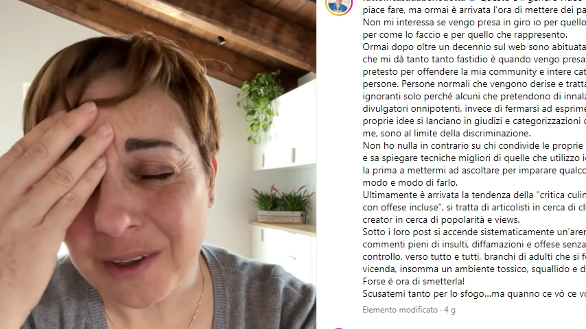 Benedetta Rossi su Instagram