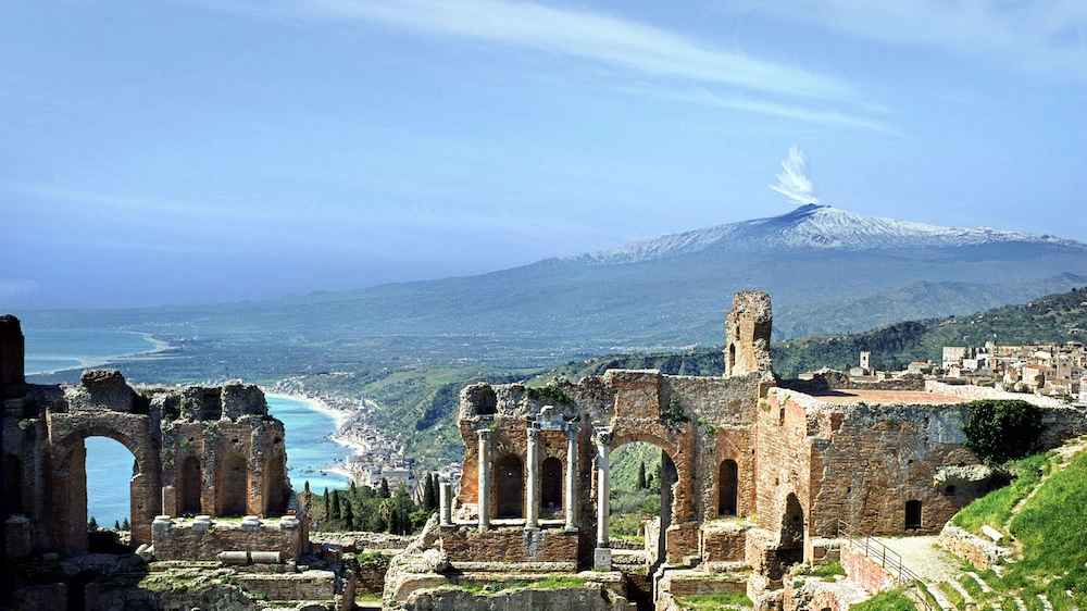 IT - SICILY: Historic Taormina and Mount Etna