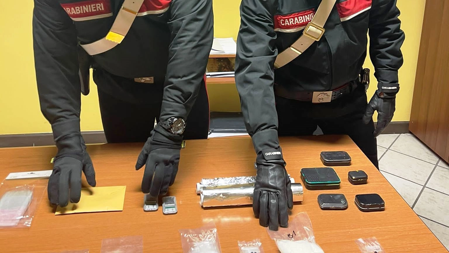 Droga sequestrata dai carabinieri di Roma