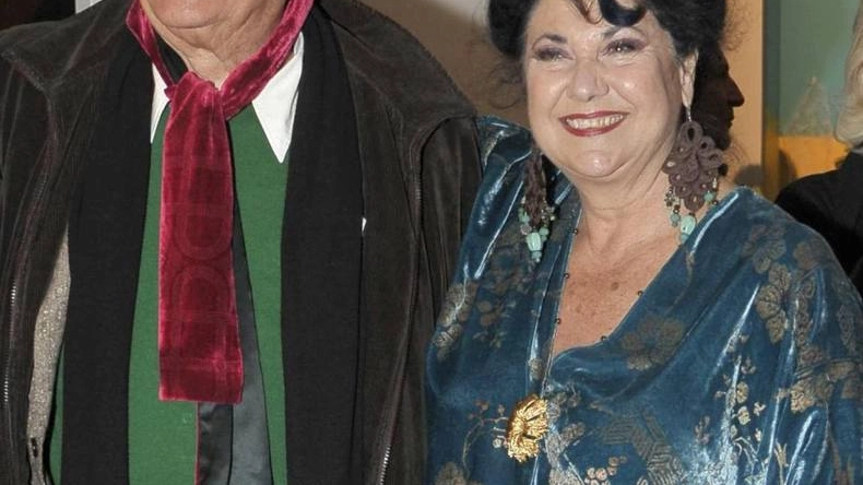 Renzo Arbore e Marisa Laurito 
