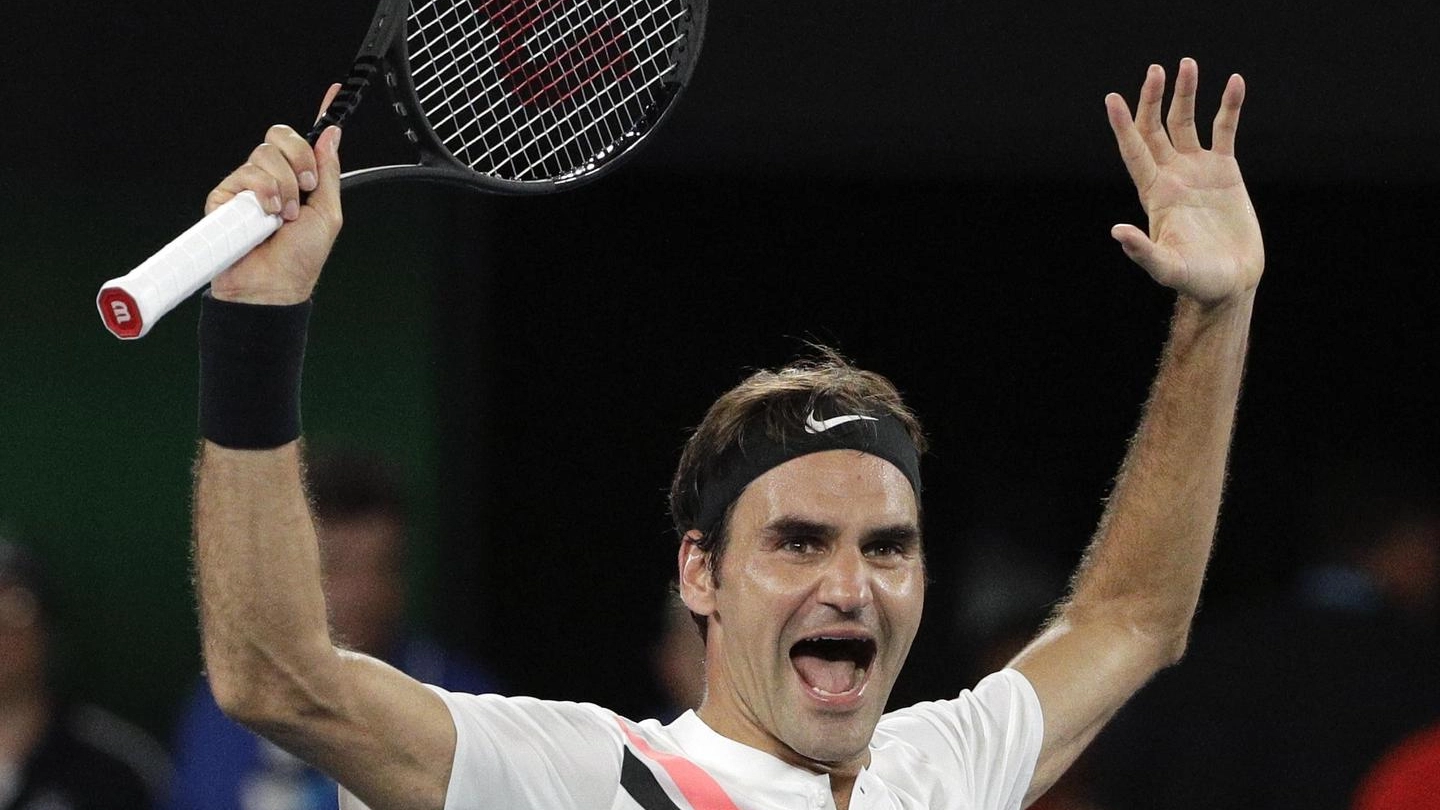 Austalian Open, vince Federer (Ansa)