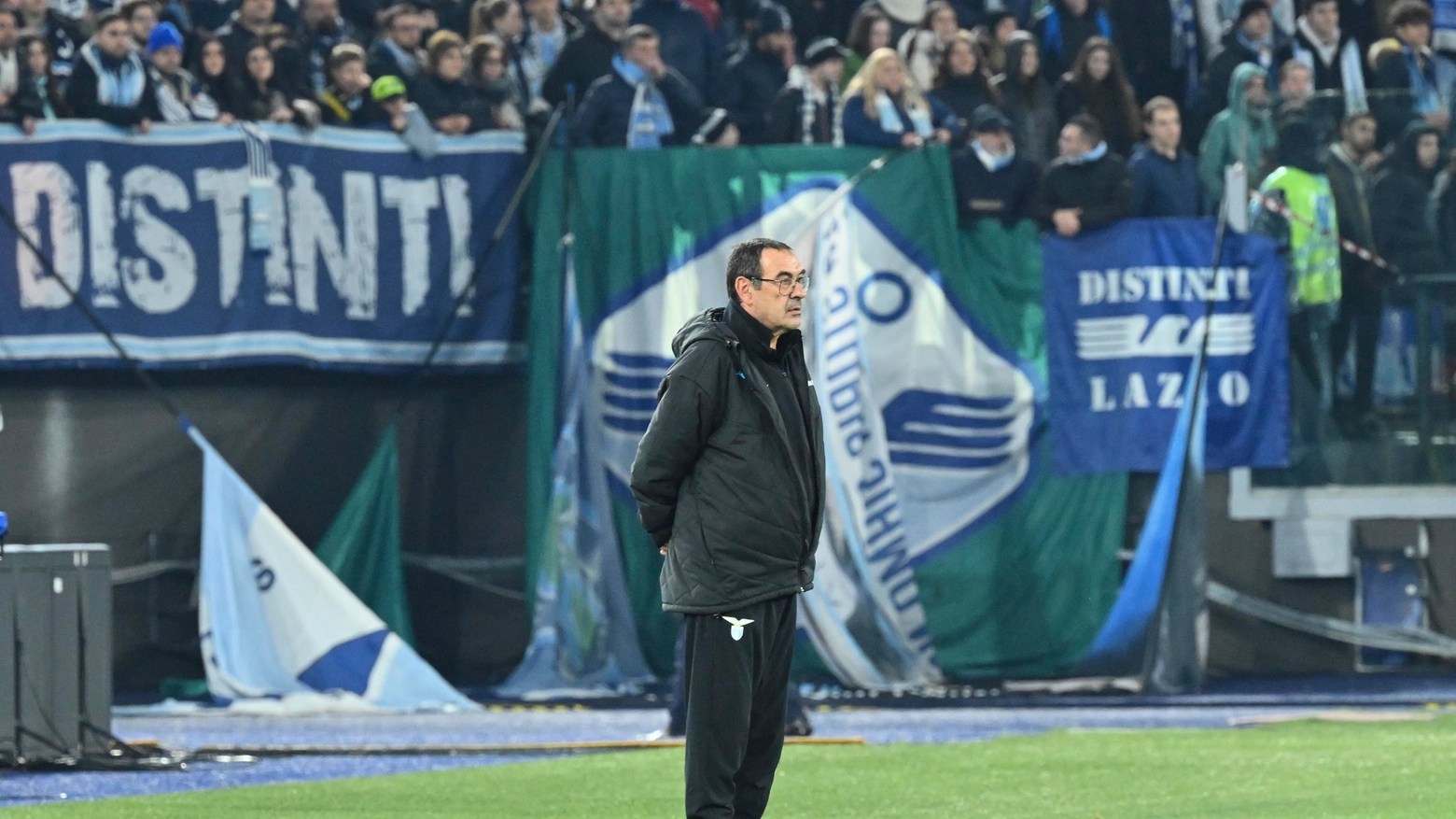 Maurizio Sarri, allenatore della Lazio